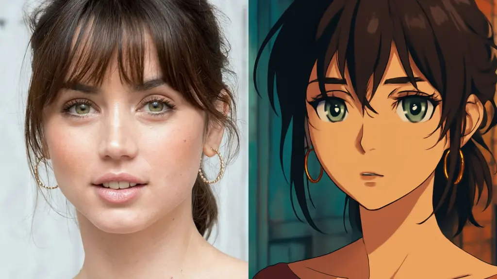 Ana de Armas - Japan Anime