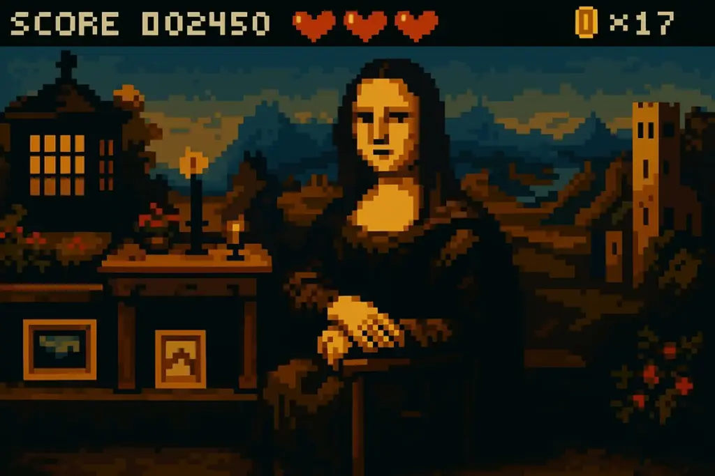 Retro Pixel Game